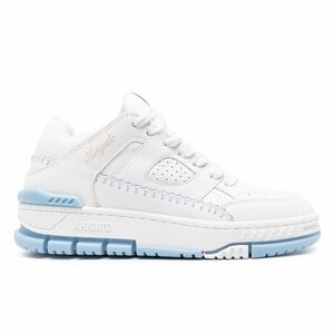 Alex Arigato Area Lo Stitch White and Light Blue Sneakers